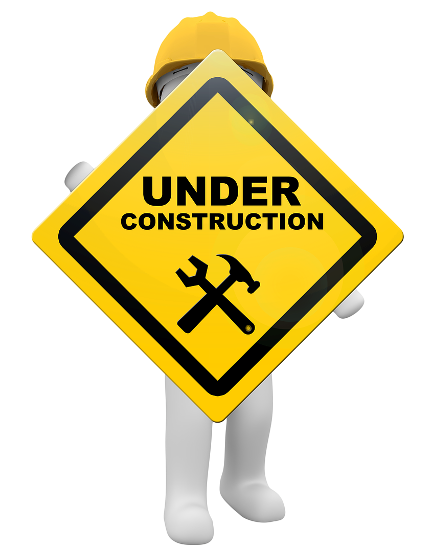 under construction