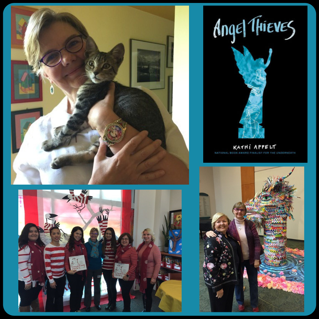 Kathi Appelt shares roots and route to Angel Thieves