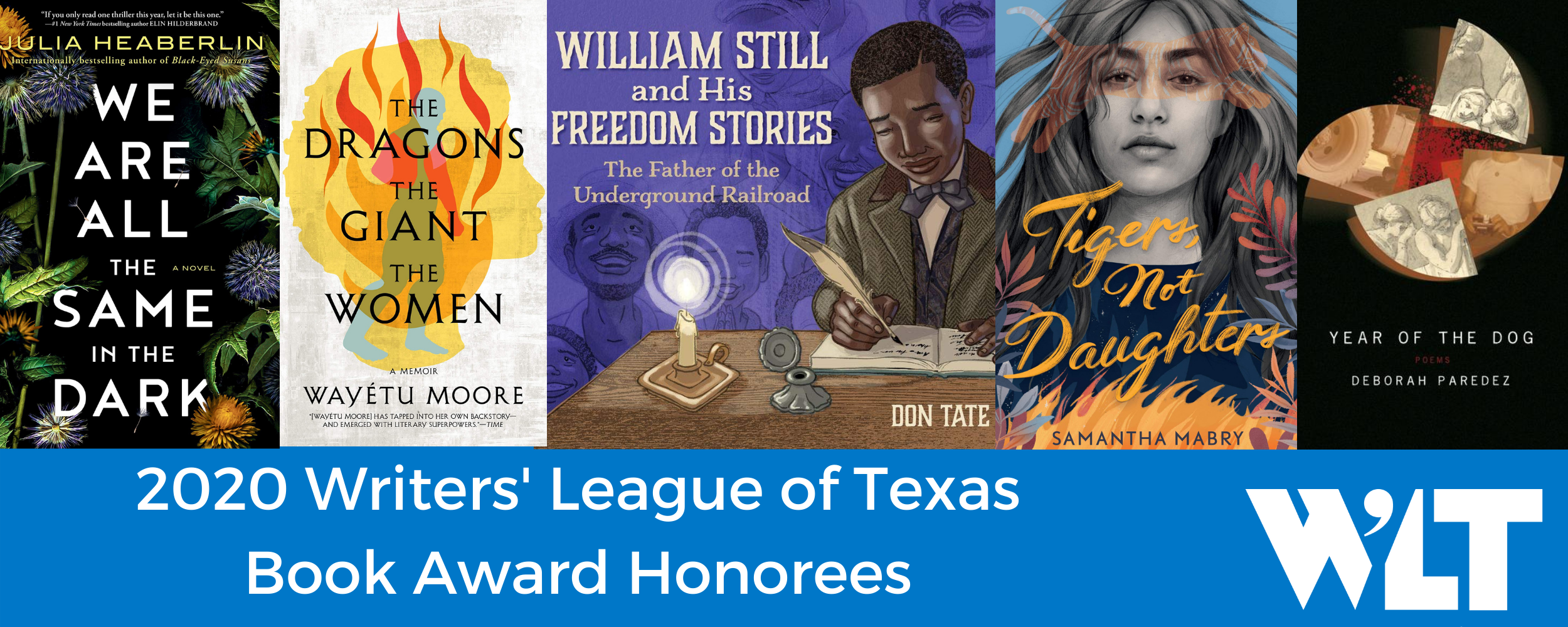 Writers’ League of Texas Announces 2020 Book Awards Honorees