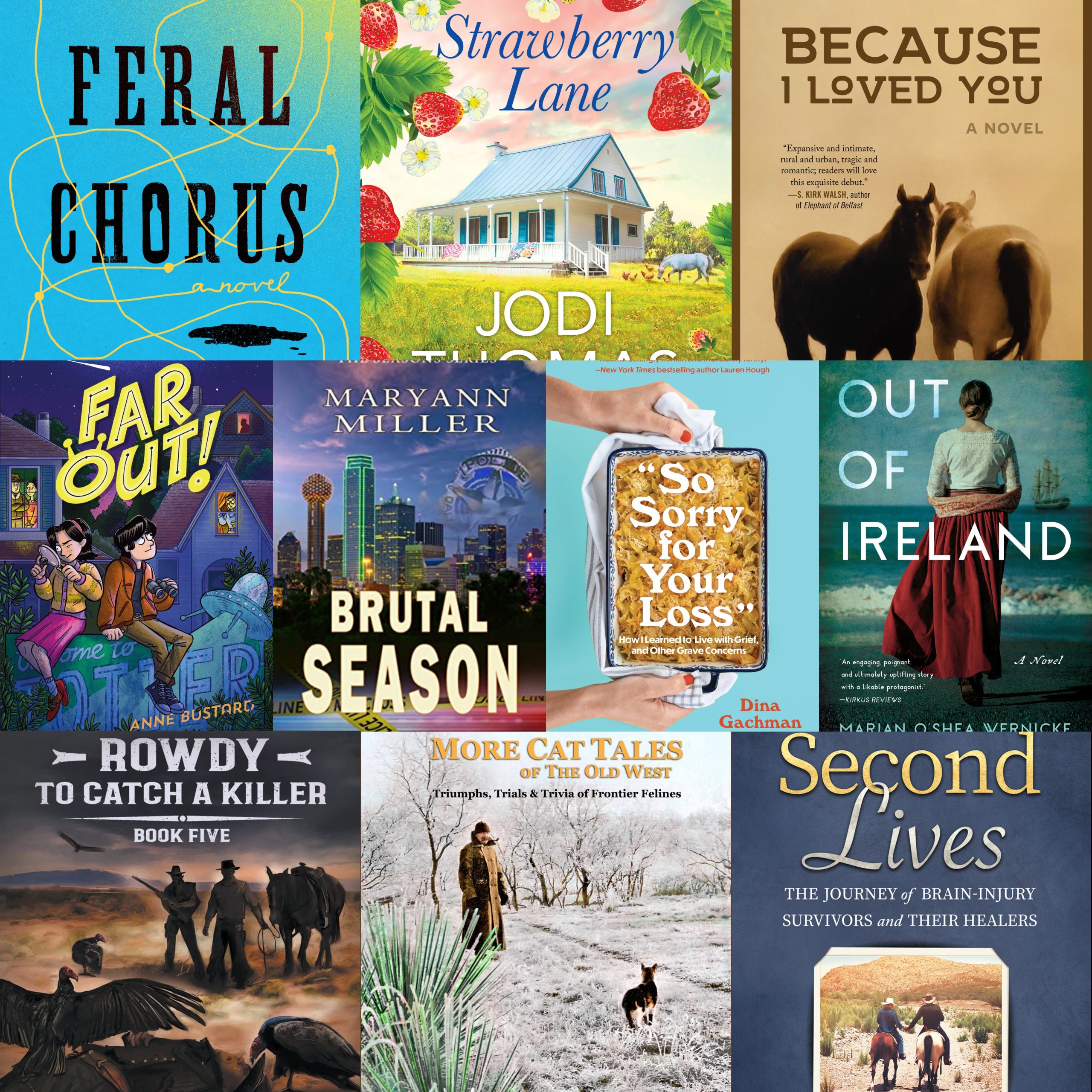 April ’23 Texas Books Preview Sneak Peek